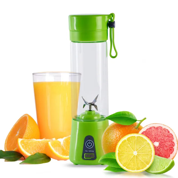 6-Blade Portable Portable Juicer Blender – USB Rechargeable | Fresh Juice Anywhere, Anytime