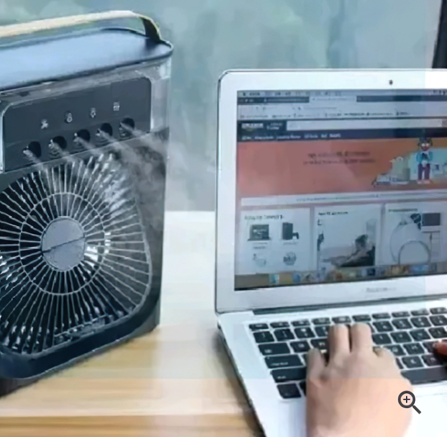 Mini Cooling Fan | 3 In 1 Mini Air Cooler Fan