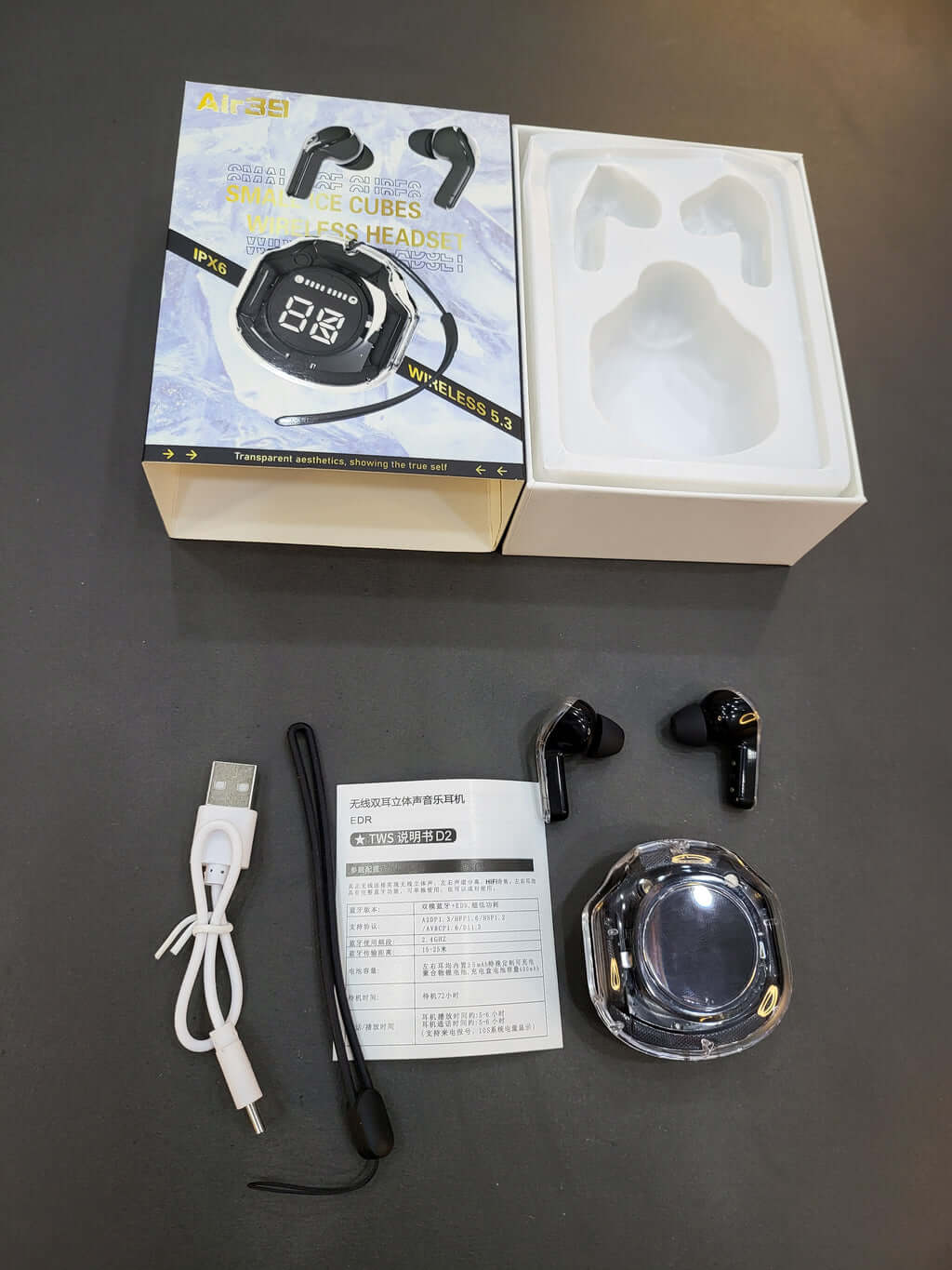 🔥 Air 31 TWS – Bluetooth 5.3 | HiFi Sound | ENC Mic | Touch Control