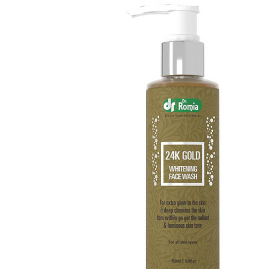 24K Gold Skin Lightening Face Wash
