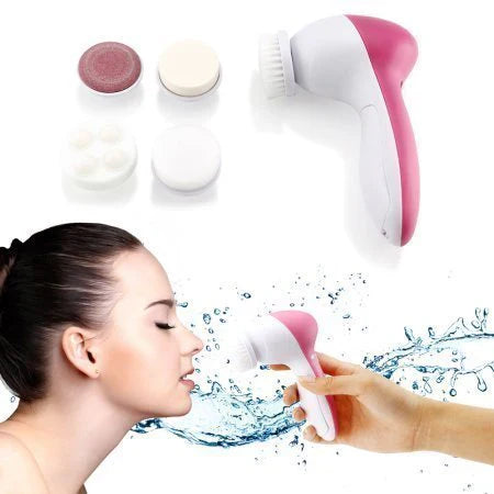 Mega Sale Offer - Imported 5 in 1 Beauty Care Massager Cell Operated Trendy & Luxurious