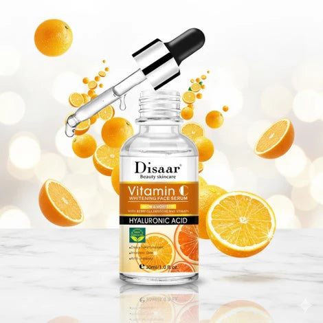 Disaar Vitamin C Whitening Face Serum with Hyaluronic Acid 30ml