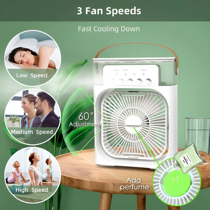 Mini Cooling Fan | 3 In 1 Mini Air Cooler Fan