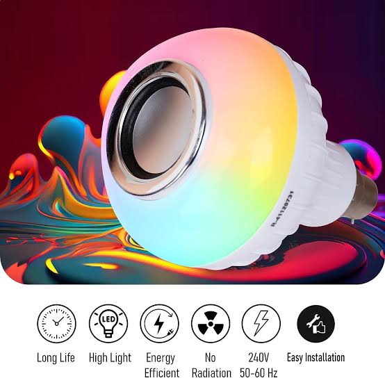 Wireless Bluetooth Led Muisc Bulb Colorful lighting with speaker Dance With Light Party Anywhere Order Now My Store 