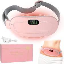 Babe - Period Pain Cramp Relief Belt -Massager machine-Portable Menstrual Heating Pad, Heated for Menstrual Cramp Relief with 3 Heat Levels & 4 Modes, Electric Belt Massage for Women and Girls My Store 