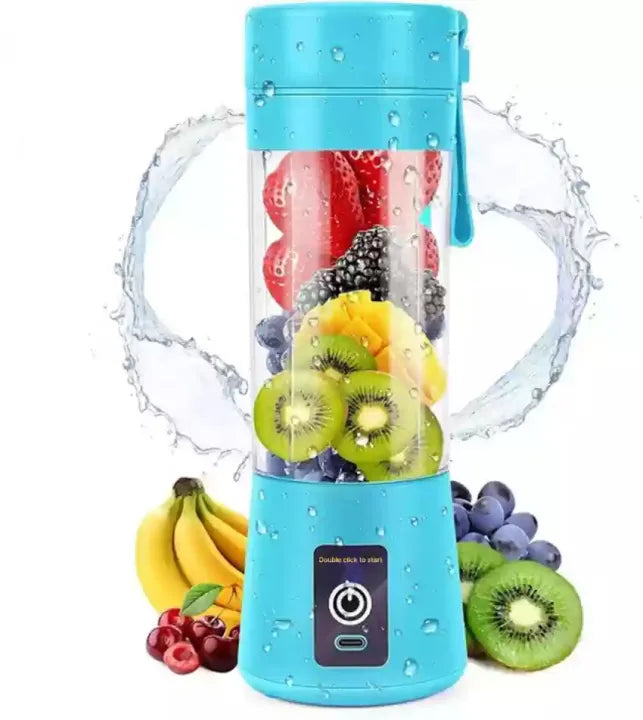 6-Blade Portable Portable Juicer  Blender – USB Rechargeable | Fresh Juice Anywhere, Anytime