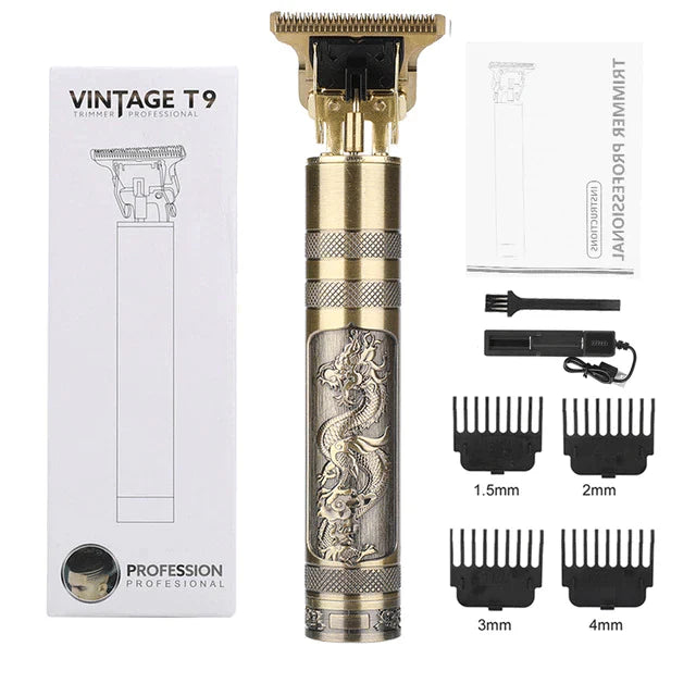 Premium Vintage T9 Hair Trimmer Gold (50% OFF TODAY)