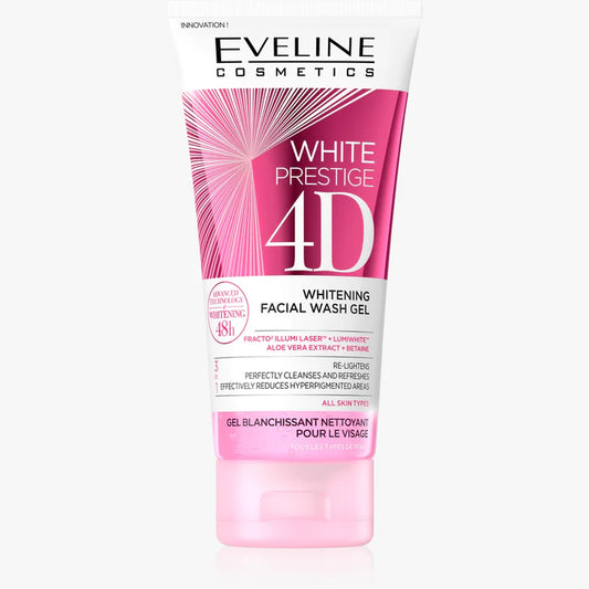 White Prestige 4D Whitening Facial Wash Gel